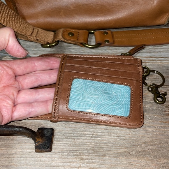 The Sak tooled leather crossbody bag and wallet set - Picture 9 of 12